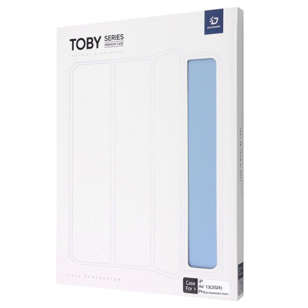 Чохол Dux Ducis Toby Series iPad Air 6 13" (2024) / Pro 12.9" (2018/2020/2021/2022) (With Apple Pencil Holder) blue Чохол Dux Ducis Toby Series iPad Air 6 13" (2024) / Pro 12.9" (2018/2020/2021/2022) (With Apple Pencil Holder) blue