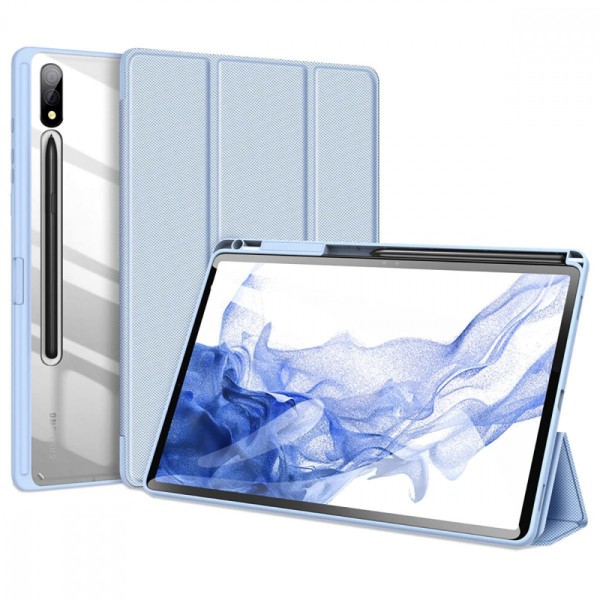 Чохол Dux Ducis Toby Series iPad Air 6 13" (2024) / Pro 12.9" (2018/2020/2021/2022) (With Apple Pencil Holder) blue Чохол Dux Ducis Toby Series iPad Air 6 13" (2024) / Pro 12.9" (2018/2020/2021/2022) (With Apple Pencil Holder) blue