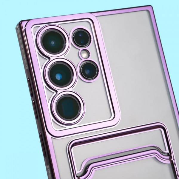 Чохол WAVE Metal Pocket Case Samsung Galaxy S24 Ultra purple
