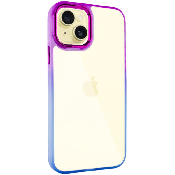 Чохол TPU+PC Fresh sip series для Apple iPhone 14 Plus (6.7") Синій / Фіолетовий