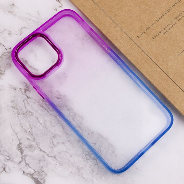 Чохол TPU+PC Fresh sip series для Apple iPhone 14 Plus (6.7") Синій / Фіолетовий Чохол TPU+PC Fresh sip series для Apple iPhone 14 Plus (6.7") Синій / Фіолетовий