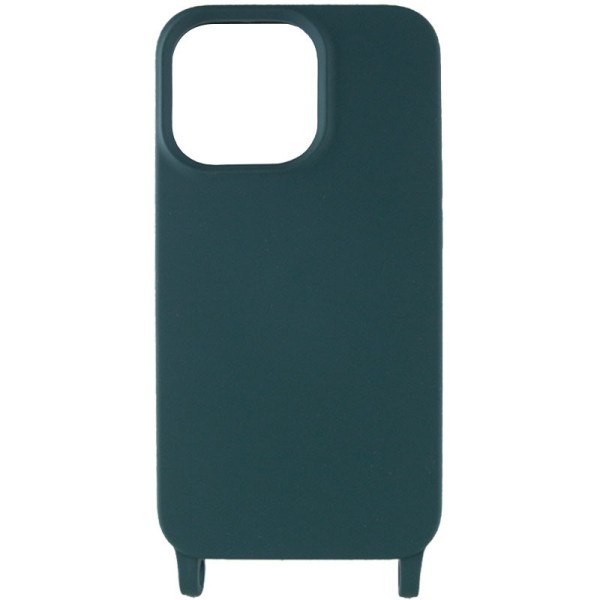 Чохол TPU two straps California для Apple iPhone 13 (6.1") Зелений / Forest green