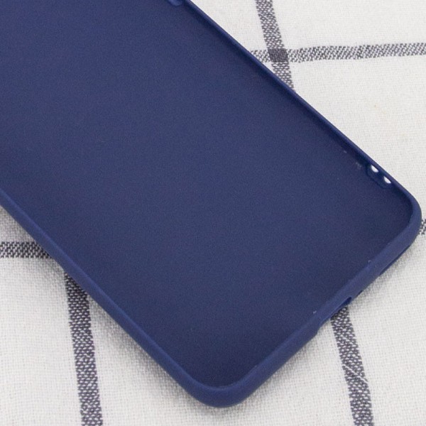 Силиконовый чехол Candy для Samsung Galaxy A03s Синий Силиконовый чехол Candy для Samsung Galaxy A03s Синий