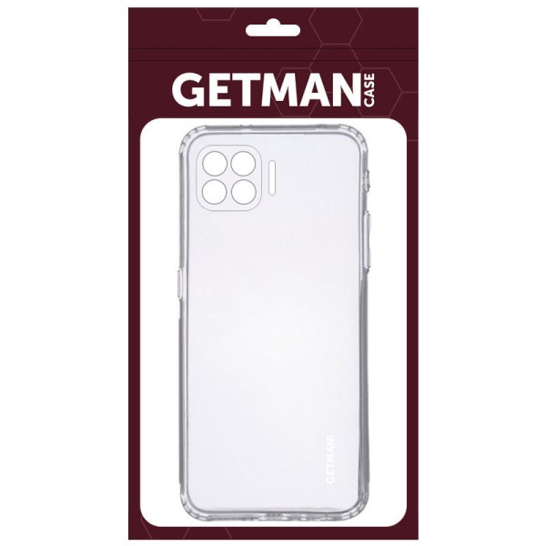 TPU чехол GETMAN Clear 1,0 mm для Oppo A73 Бесцветный (прозрачный)