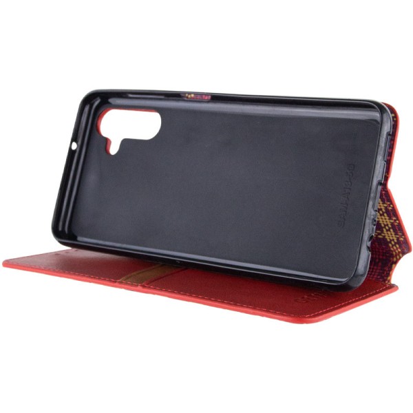Шкіряний чохол книжка GETMAN Cubic (PU) для Samsung Galaxy A04s Червоний Шкіряний чохол книжка GETMAN Cubic (PU) для Samsung Galaxy A04s Червоний
