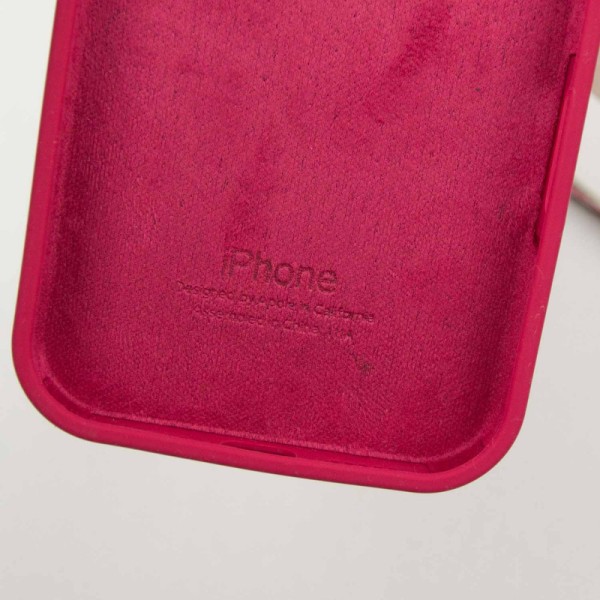 Чохол Silicone Case Full Protective (AA) для Apple iPhone 13 Pro (6.1") Червоний / Rose Red