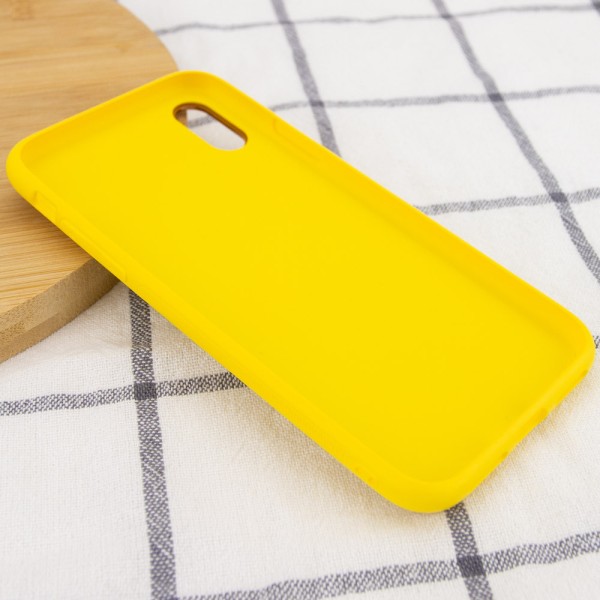 Шкіряний чохол Xshield для Apple iPhone XR (6.1") Жовтий / Yellow Шкіряний чохол Xshield для Apple iPhone XR (6.1") Жовтий / Yellow