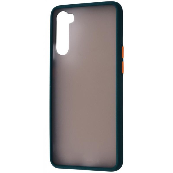 Чехол-накладка Oneplus Nord Matte Color Case (TPU) Green