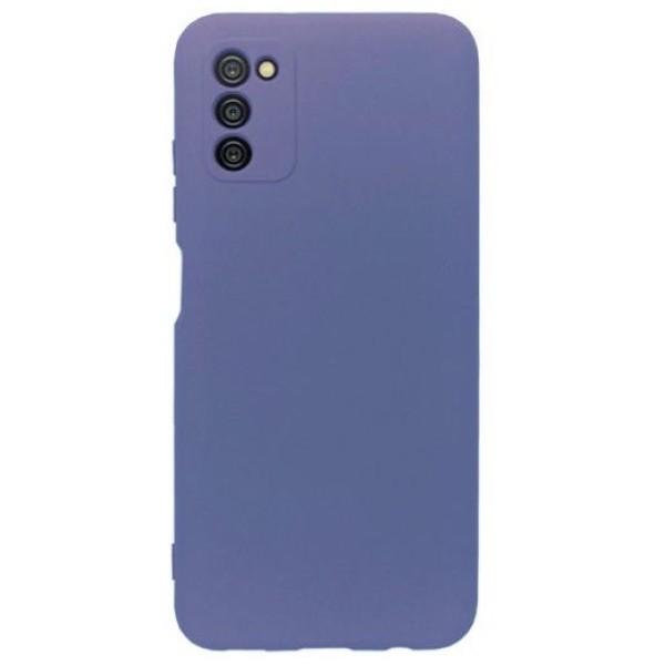 Чохол-накладка Samsung A037 (A03S-2021) Silicon Case Full Camera Purple