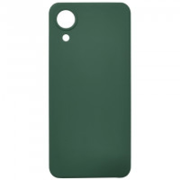 Чохол-накладка Samsung A032 (A03 Core) Silicone Case Full Camera Dark Green