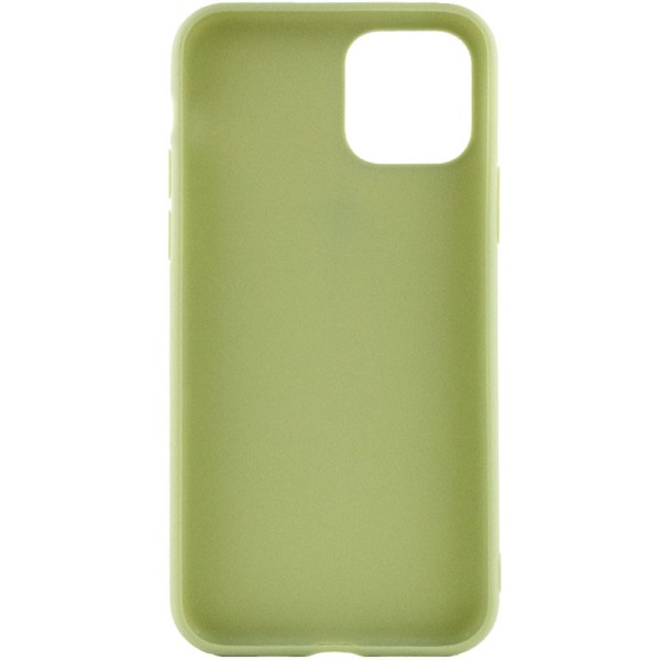 Силіконовий чохол Candy для Apple iPhone 14 Plus (6.7") Фісташковий