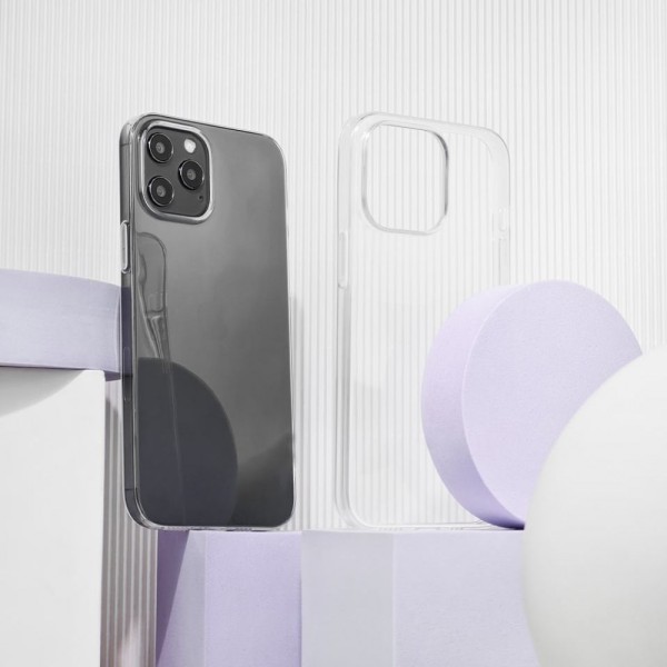 Чохол Силікон 0.5 mm iPhone 12 Pro Max white Чохол Силікон 0.5 mm iPhone 12 Pro Max white