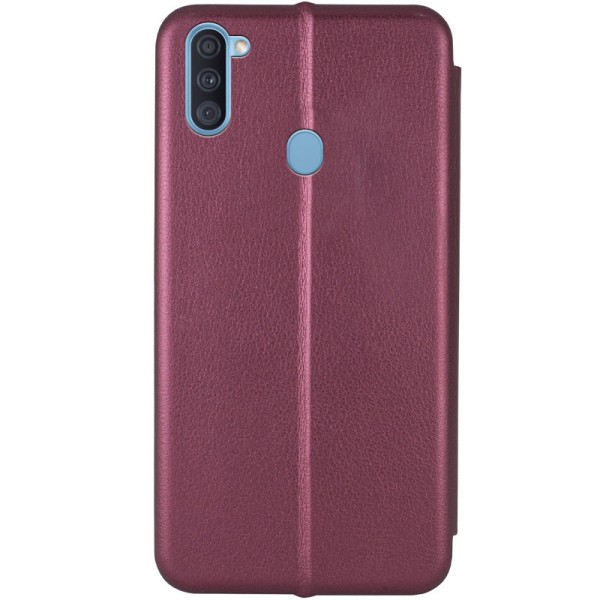 Шкіряний чохол (книжка) Classy для Samsung Galaxy A11 Бордовий Шкіряний чохол (книжка) Classy для Samsung Galaxy A11 Бордовий
