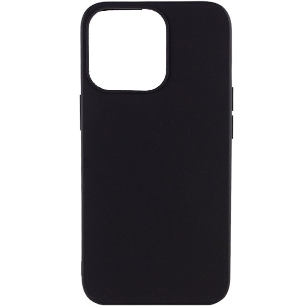 Силіконовий чохол Candy для Apple iPhone 13 Pro Max (6.7") Чорний