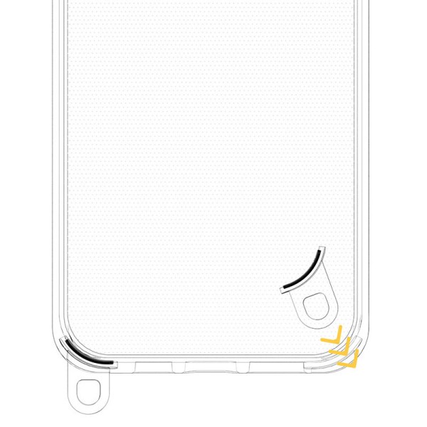 Чохол TPU Transparent with Straps для Apple iPhone 15 (6.1") Light Pink Чохол TPU Transparent with Straps для Apple iPhone 15 (6.1") Light Pink