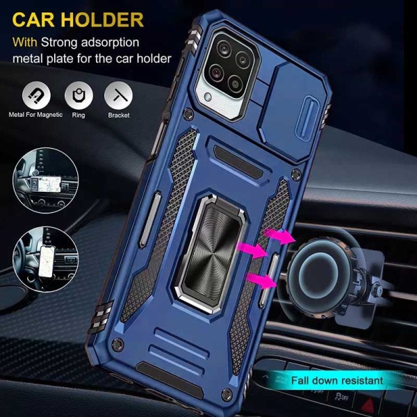 Ударостійкий чохол Camshield Army Ring для Samsung Galaxy M53 5G Синій / Navy Ударостійкий чохол Camshield Army Ring для Samsung Galaxy M53 5G Синій / Navy