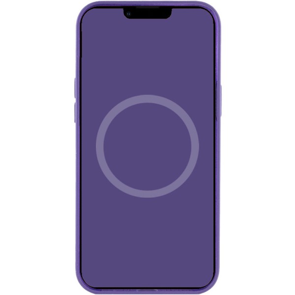 Чохол Silicone case (AAA) full with Magsafe and Animation для Apple iPhone 12 Pro Max (6.7") Фіолетовий / Amethyst