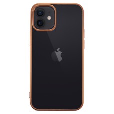 Чохол-накладка Apple iPhone 12 mini j-CASE TPU Creative Case Orange Gold