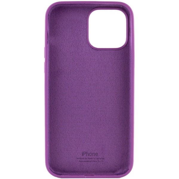 Чохол Silicone Case Full Protective (AA) для Apple iPhone 13 Pro (6.1") Фіолетовий / Grape Чохол Silicone Case Full Protective (AA) для Apple iPhone 13 Pro (6.1") Фіолетовий / Grape