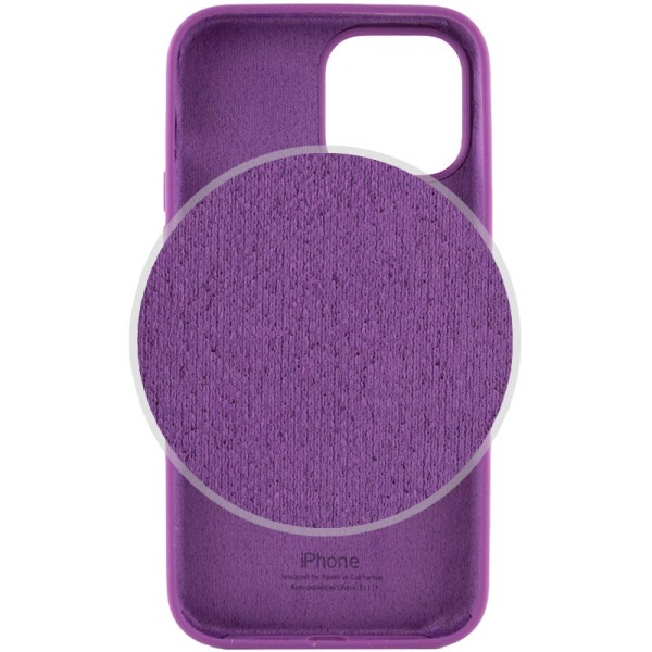 Чохол Silicone Case Full Protective (AA) для Apple iPhone 13 Pro (6.1") Фіолетовий / Grape Чохол Silicone Case Full Protective (AA) для Apple iPhone 13 Pro (6.1") Фіолетовий / Grape