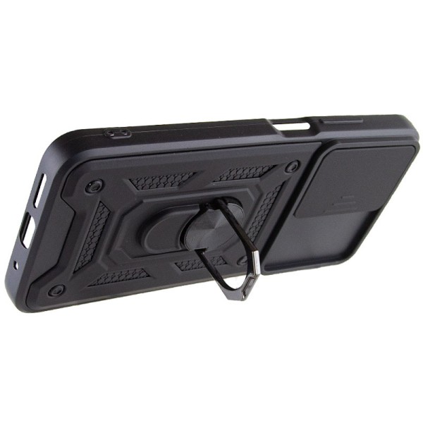 Ударостійкий чохол Camshield Serge Ring для Xiaomi Redmi 10 Чорний