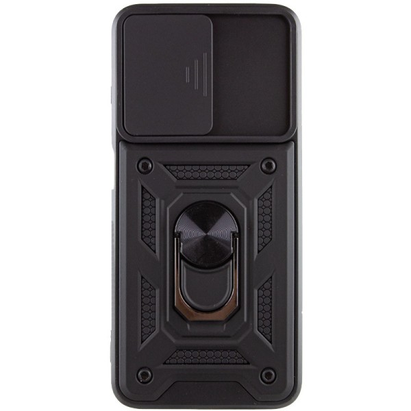 Ударостійкий чохол Camshield Serge Ring для Xiaomi Redmi 10 Чорний
