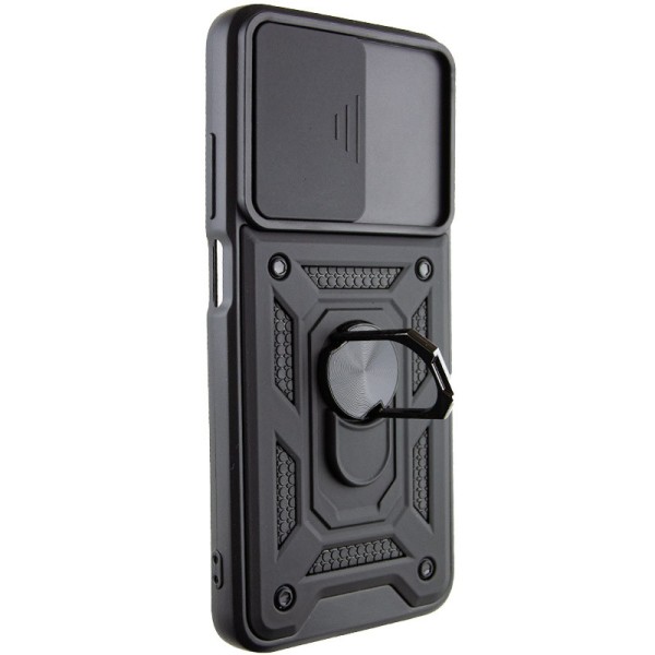 Ударостійкий чохол Camshield Serge Ring для Xiaomi Redmi 10 Чорний