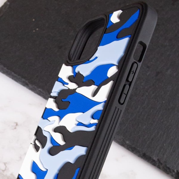 Чохол TPU+PC Army Collection для Apple iPhone 13 (6.1") Синій