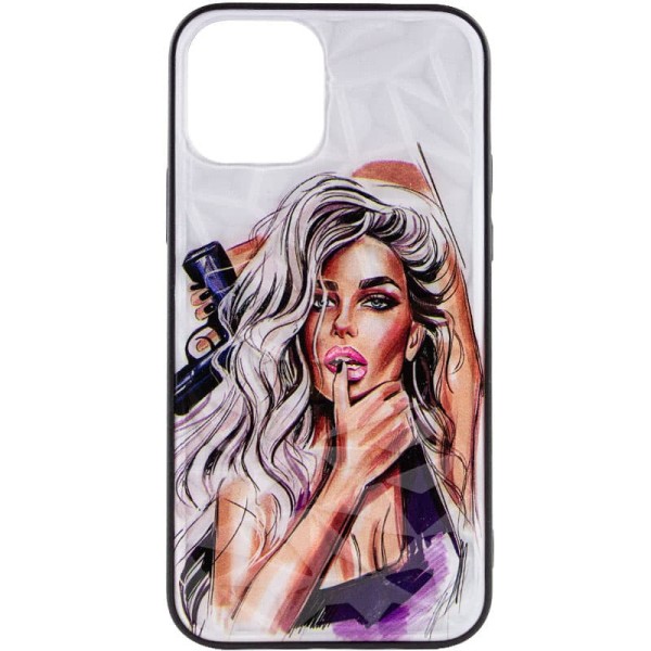 TPU+PC чохол Prisma Ladies для Apple iPhone 11 Pro (5.8") Purple