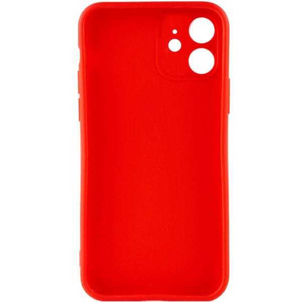 Силіконовий чохол Candy Full Camera для Apple iPhone 12 (6.1") Червоний / Red Силіконовий чохол Candy Full Camera для Apple iPhone 12 (6.1") Червоний / Red