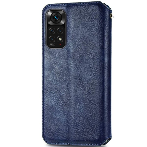 Шкіряний чохол книжка GETMAN Cubic (PU) для Xiaomi Redmi Note 11 Pro 4G/5G / 12 Pro 4G Синій