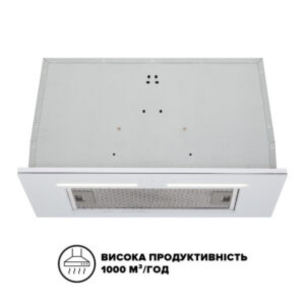 Витяжка Interline SWAY WH A/60 GL/S