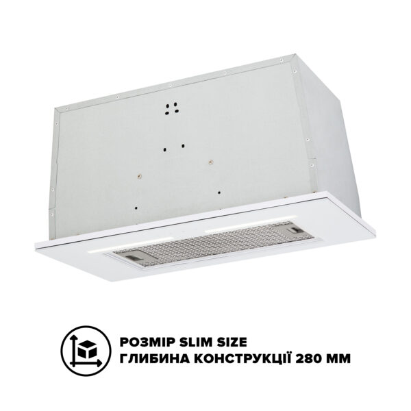Витяжка Interline SWAY WH A/60 GL/S