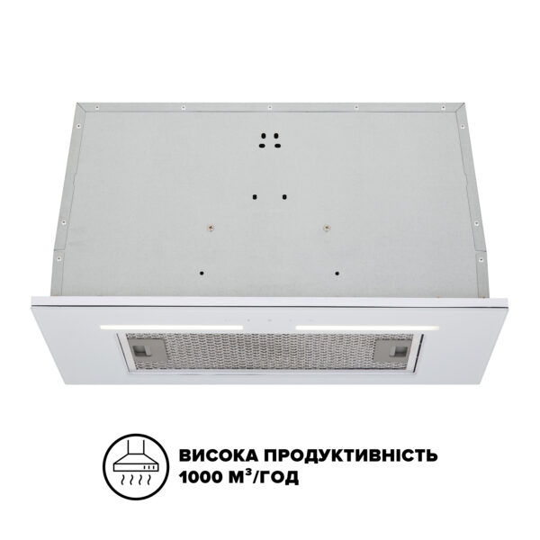 Витяжка Interline SWAY WH A/60 GL/S