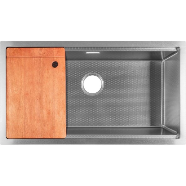 Кухонна мийка Gunter & Hauer Federbach 8022 Inox Honey Кухонна мийка Gunter & Hauer Federbach 8022 Inox Honey