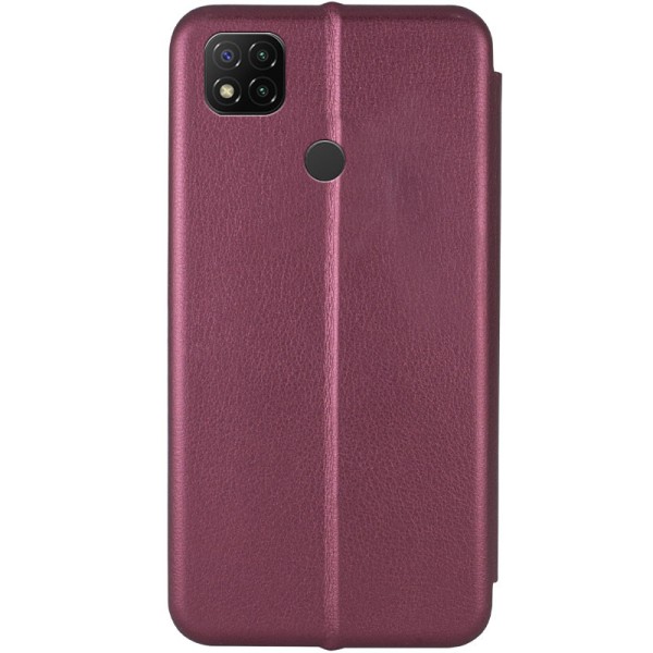 Шкіряний чохол (книжка) Classy для Xiaomi Redmi 9C / 10A Бордовий