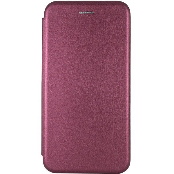 Шкіряний чохол (книжка) Classy для Xiaomi Redmi 9A Бордовий