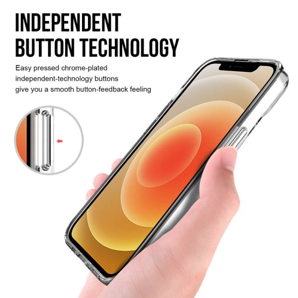 Чохол TPU Space Case transparent для Apple iPhone 13 (6.1") Прозорий