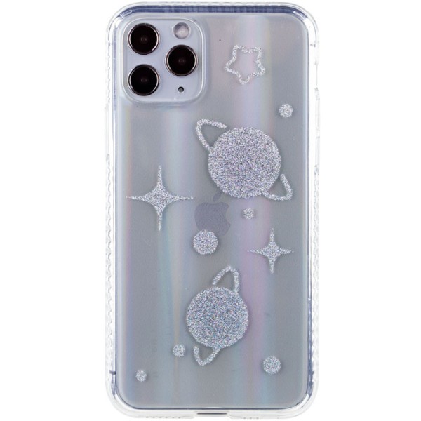 TPU+Glass чохол Aurora Space для Apple iPhone 11 Pro Max (6.5") Планети