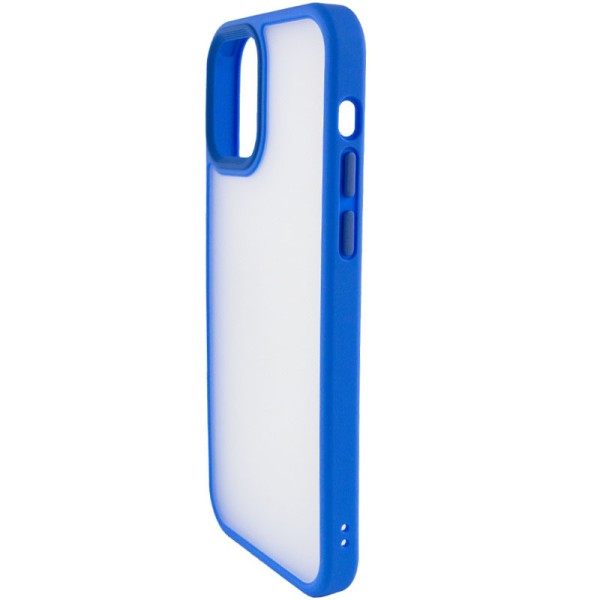 TPU+PC чохол Metal Buttons для Apple iPhone 13 (6.1") Блакитний TPU+PC чохол Metal Buttons для Apple iPhone 13 (6.1") Блакитний