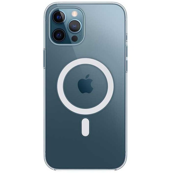 Чохол-накладка Apple iPhone 12 Pro Max Clear Case with MagSafe (MHLN3)