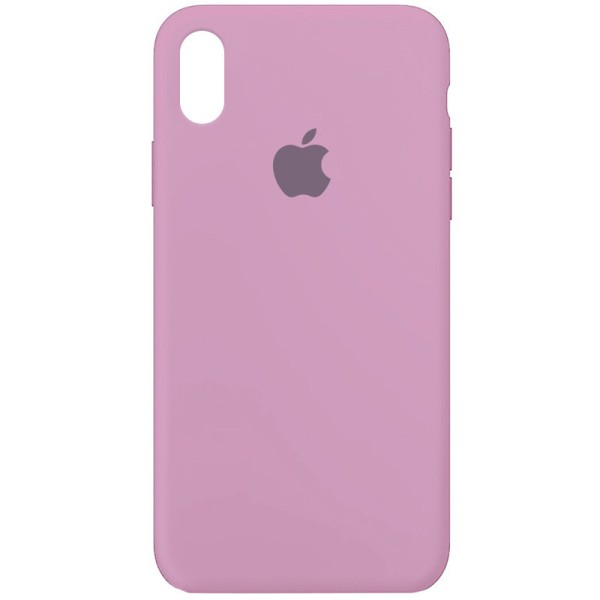 Чохол Silicone Case Full Protective (AA) для Apple iPhone X (5.8") / XS (5.8") Ліловий / Lilac Pride