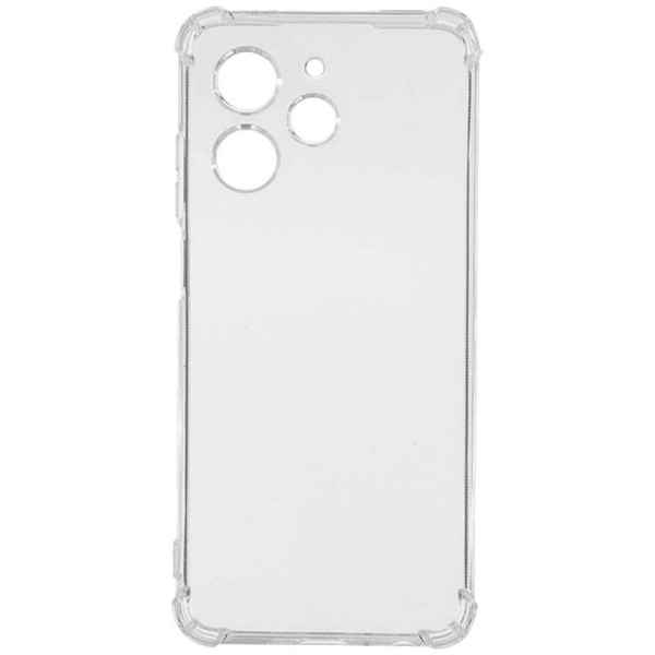 TPU чохол GETMAN Ease logo посилені кути Full Camera для Xiaomi Redmi 12 Безбарвний (прозорий)