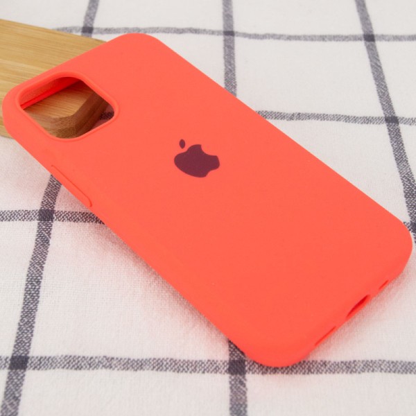 Чохол Silicone Case Full Protective (AA) для Apple iPhone 13 Pro (6.1") Кавуновий / Watermelon red Чохол Silicone Case Full Protective (AA) для Apple iPhone 13 Pro (6.1") Кавуновий / Watermelon red