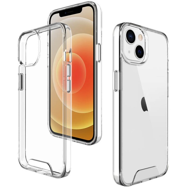 Чохол TPU Space Case transparent для Apple iPhone 14 Plus (6.7") Прозорий