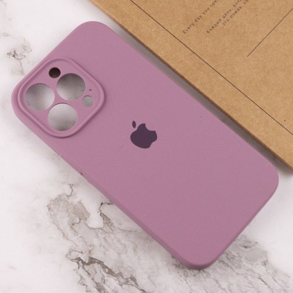 Чохол Silicone Case Full Camera Protective (AA) для Apple iPhone 13 Pro (6.1") Ліловий / Lilac Pride Чохол Silicone Case Full Camera Protective (AA) для Apple iPhone 13 Pro (6.1") Ліловий / Lilac Pride