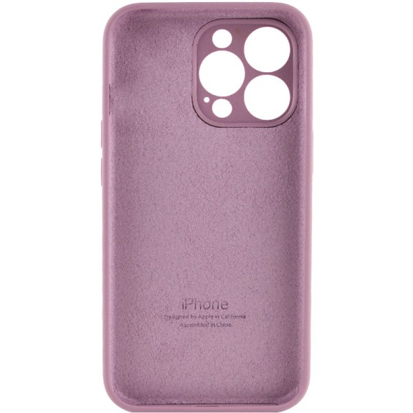 Чохол Silicone Case Full Camera Protective (AA) для Apple iPhone 13 Pro (6.1") Ліловий / Lilac Pride Чохол Silicone Case Full Camera Protective (AA) для Apple iPhone 13 Pro (6.1") Ліловий / Lilac Pride