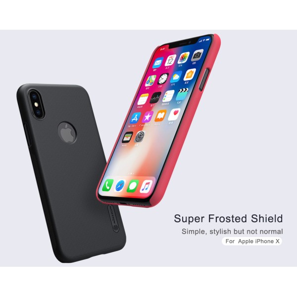 Чохол Nillkin Matte для Apple iPhone X (5.8") / XS (5.8") Червоний Чохол Nillkin Matte для Apple iPhone X (5.8") / XS (5.8") Червоний