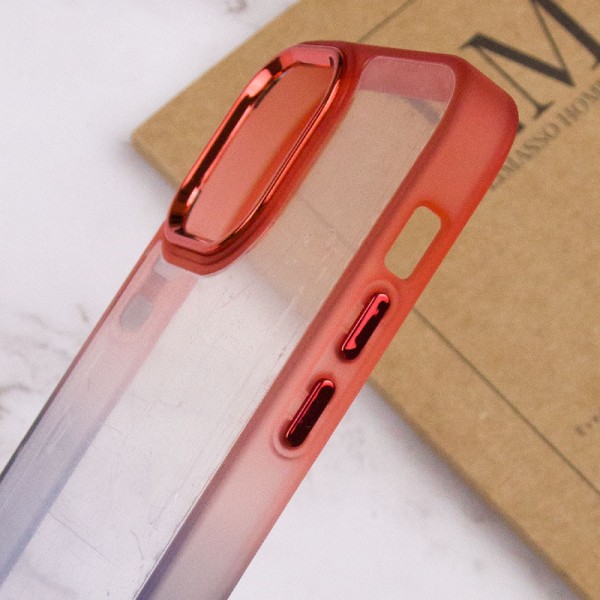 Чохол TPU+PC Fresh sip series для Apple iPhone 14 Plus (6.7") Чорний / Червоний