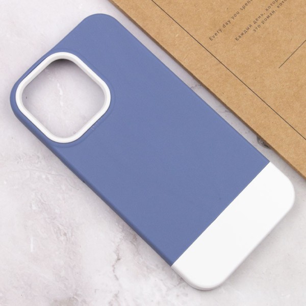 Чохол TPU+PC Bichromatic для Apple iPhone 13 Pro (6.1") Blue / White Чохол TPU+PC Bichromatic для Apple iPhone 13 Pro (6.1") Blue / White